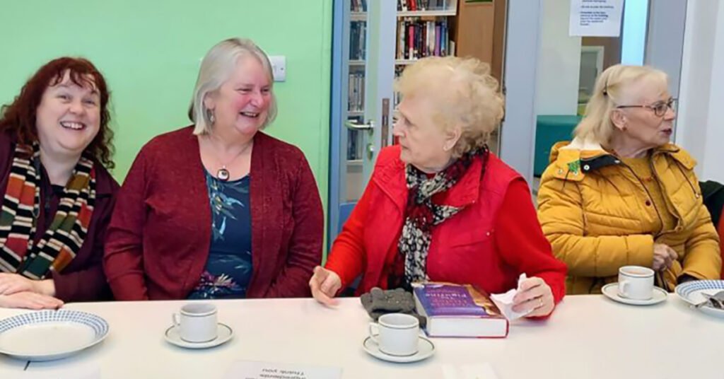 Photo of Friends of Loftus Library meeting. Photo provided copyright of Talk of the Town Magazine, 2024.